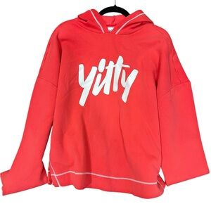Yitty Hoodie Oversized Pullover Drawstring Sweatshirt Athleisure size Med/LG‎